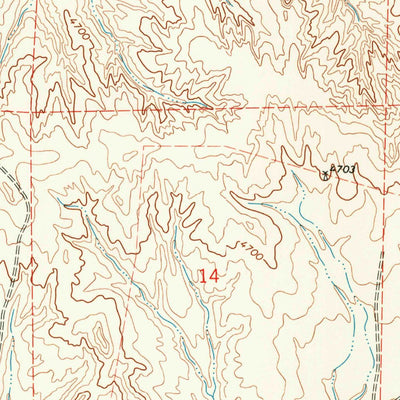 United States Geological Survey Piney Creek, WY (1970, 24000-Scale) digital map