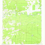 United States Geological Survey Piney Grove, AR (1970, 24000-Scale) digital map