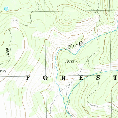 United States Geological Survey Piney Peak, CO (1980, 24000-Scale) digital map