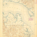 United States Geological Survey Piney Point, MD-VA (1892, 62500-Scale) digital map