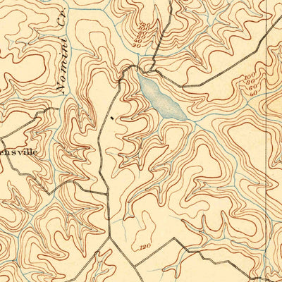 United States Geological Survey Piney Point, MD-VA (1892, 62500-Scale) digital map