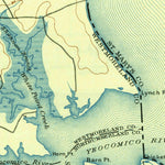 United States Geological Survey Piney Point, MD-VA (1901, 62500-Scale) digital map