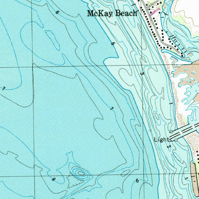United States Geological Survey Piney Point, MD-VA (1968, 24000-Scale) digital map