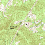 United States Geological Survey Piney River, VA (1963, 24000-Scale) digital map