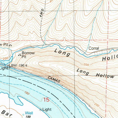 United States Geological Survey Ping, WA (1981, 24000-Scale) digital map