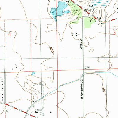 United States Geological Survey Pingree Grove, IL (1992, 24000-Scale) digital map