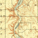 United States Geological Survey Pingree, ND (1900, 125000-Scale) digital map