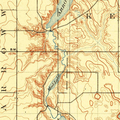 United States Geological Survey Pingree, ND (1900, 125000-Scale) digital map
