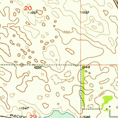 United States Geological Survey Pingree, ND (1951, 24000-Scale) digital map