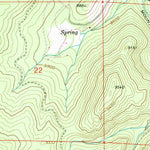 United States Geological Survey Pingree Park, CO (1962, 24000-Scale) digital map