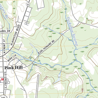 United States Geological Survey Pink Hill, NC (2022, 24000-Scale) digital map