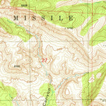 United States Geological Survey Pink Peak, NM (1982, 24000-Scale) digital map