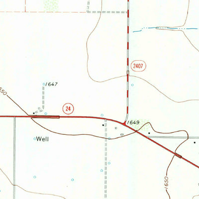 United States Geological Survey Pinkerton, TX (1966, 24000-Scale) digital map