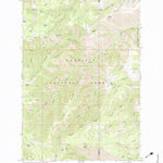 United States Geological Survey Pinkham Butte, WA (1971, 24000-Scale) digital map