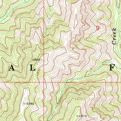 United States Geological Survey Pinkham Butte, WA (1971, 24000-Scale) digital map