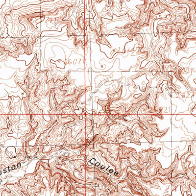 United States Geological Survey Pinks, MT (1984, 24000-Scale) digital map