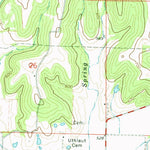 United States Geological Survey Pinnacle Lake, MO (1973, 24000-Scale) digital map