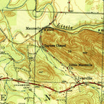 United States Geological Survey Pinnacle Mountain, AR (1943, 31680-Scale) digital map