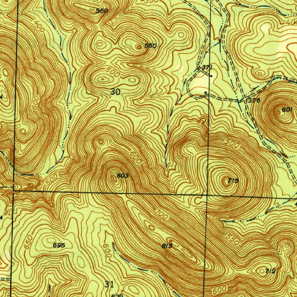 Pinnacle Mountain, AR (1943, 31680-Scale) Map by United States ...