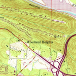 United States Geological Survey Pinnacle Mountain, AR (1961, 24000-Scale) digital map