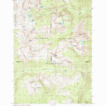 United States Geological Survey Pinnacle Mountain, MT (1986, 24000-Scale) digital map