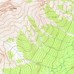 United States Geological Survey Pinnacle Mountain, WY (1970, 24000-Scale) digital map