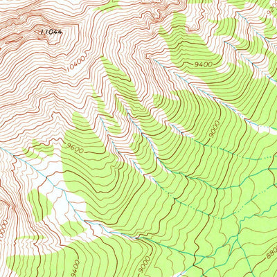 United States Geological Survey Pinnacle Mountain, WY (1970, 24000-Scale) digital map