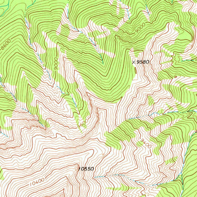 United States Geological Survey Pinnacle Mountain, WY (1970, 24000-Scale) digital map