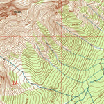 United States Geological Survey Pinnacle Mountain, WY (1991, 24000-Scale) digital map