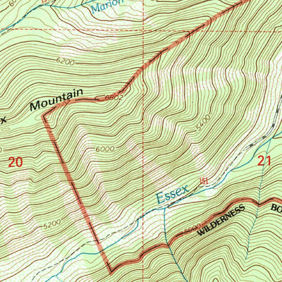 United States Geological Survey Pinnacle, MT (1994, 24000-Scale) digital map