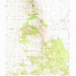 United States Geological Survey Pinnacle Pass, UT (1973, 24000-Scale) digital map