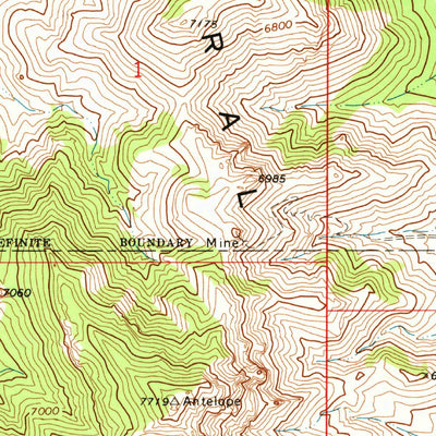 United States Geological Survey Pinnacle Pass, UT (1973, 24000-Scale) digital map