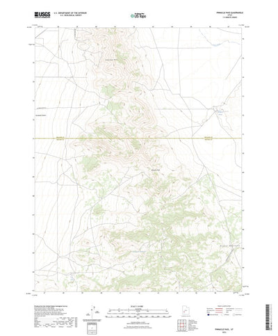 United States Geological Survey Pinnacle Pass, UT (2023, 24000-Scale) digital map