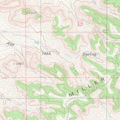 United States Geological Survey Pinnacle Rocks, WY (1981, 24000-Scale) digital map