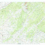 United States Geological Survey Pinon, AZ (1983, 100000-Scale) digital map