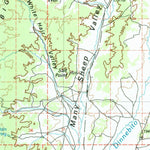 United States Geological Survey Pinon, AZ (1983, 100000-Scale) digital map