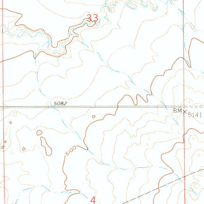 United States Geological Survey Pinon, CO (1960, 24000-Scale) digital map