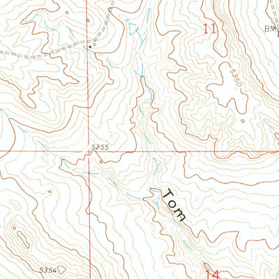 United States Geological Survey Pinon, CO (1960, 24000-Scale) digital map