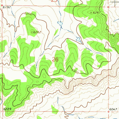 United States Geological Survey Pinon Hills, NM (1964, 24000-Scale) digital map