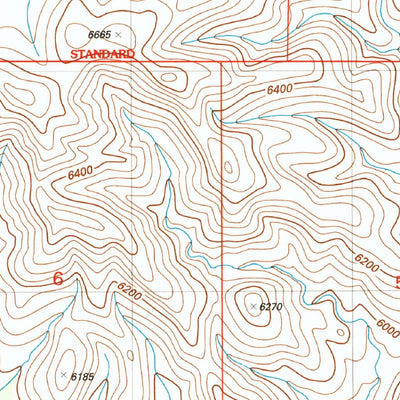 United States Geological Survey Pinon, NM (2004, 24000-Scale) digital map