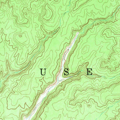 United States Geological Survey Pinon NW, AZ (1967, 24000-Scale) digital map