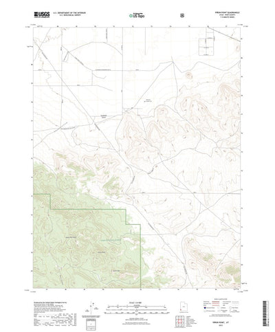 United States Geological Survey Pinon Point, UT (2023, 24000-Scale) digital map
