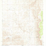 United States Geological Survey Pinon Ranch, NM (1965, 24000-Scale) digital map