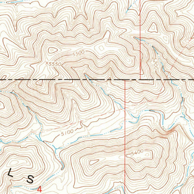 United States Geological Survey Pinon Ranch, NM (1965, 24000-Scale) digital map
