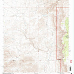 United States Geological Survey Pinon Ranch, NM (2001, 24000-Scale) digital map
