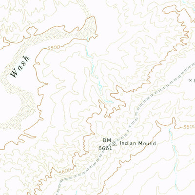 United States Geological Survey Pinta, AZ (1972, 24000-Scale) digital map