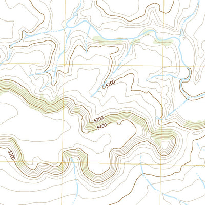 United States Geological Survey Pintada Creek, CO (2022, 24000-Scale) digital map