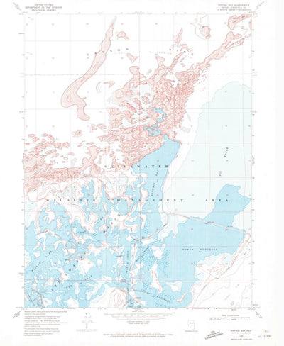 United States Geological Survey Pintail Bay, NV (1969, 24000-Scale) digital map