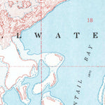 United States Geological Survey Pintail Bay, NV (1969, 24000-Scale) digital map