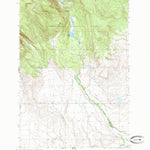 United States Geological Survey Pintler Lake, MT (1962, 24000-Scale) digital map